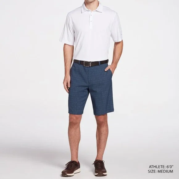 NWT Walter Hagen Men's Perfect 11 Tonal Plaid 10" Golf Shorts - Picture 4 of 4